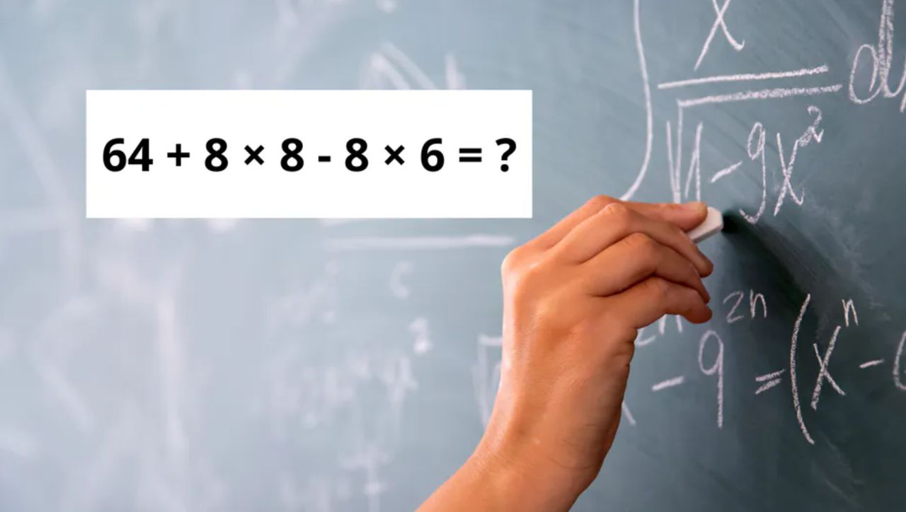 Rozwiąż w 15 sekund. Zagadka matematyczna z podstawówki
