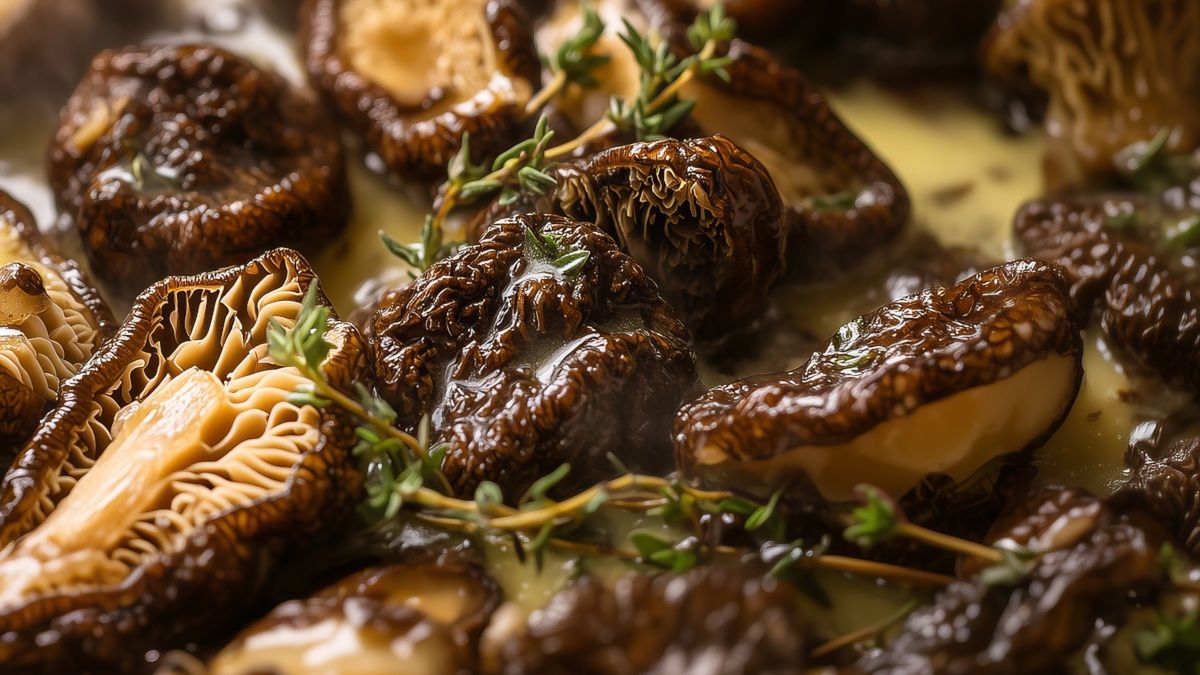 Smażone smardze to prawdziwy rarytas