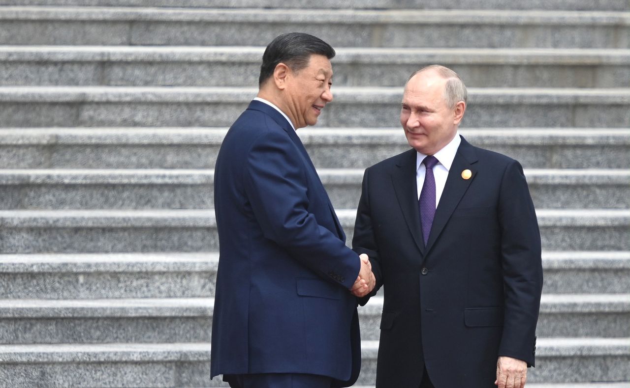 President of Russia Vladimir Putin and President of China Xi Jinping