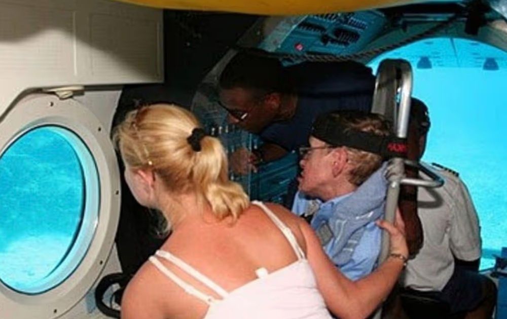 Stephen Hawking na wyspie Epsteina