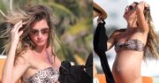 Gisele na plaży w 7. MIESIĄCU CIĄŻY!