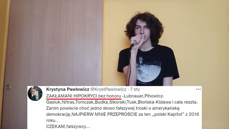 Piotr Kieler - piosenka z tweetów Krystyny Pawłowicz