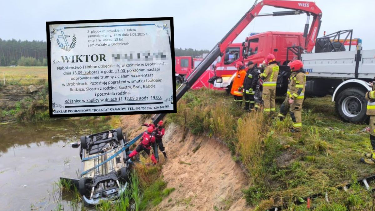 Tragedia w Drobnicach. Nie żyje dwójka druhów OSP