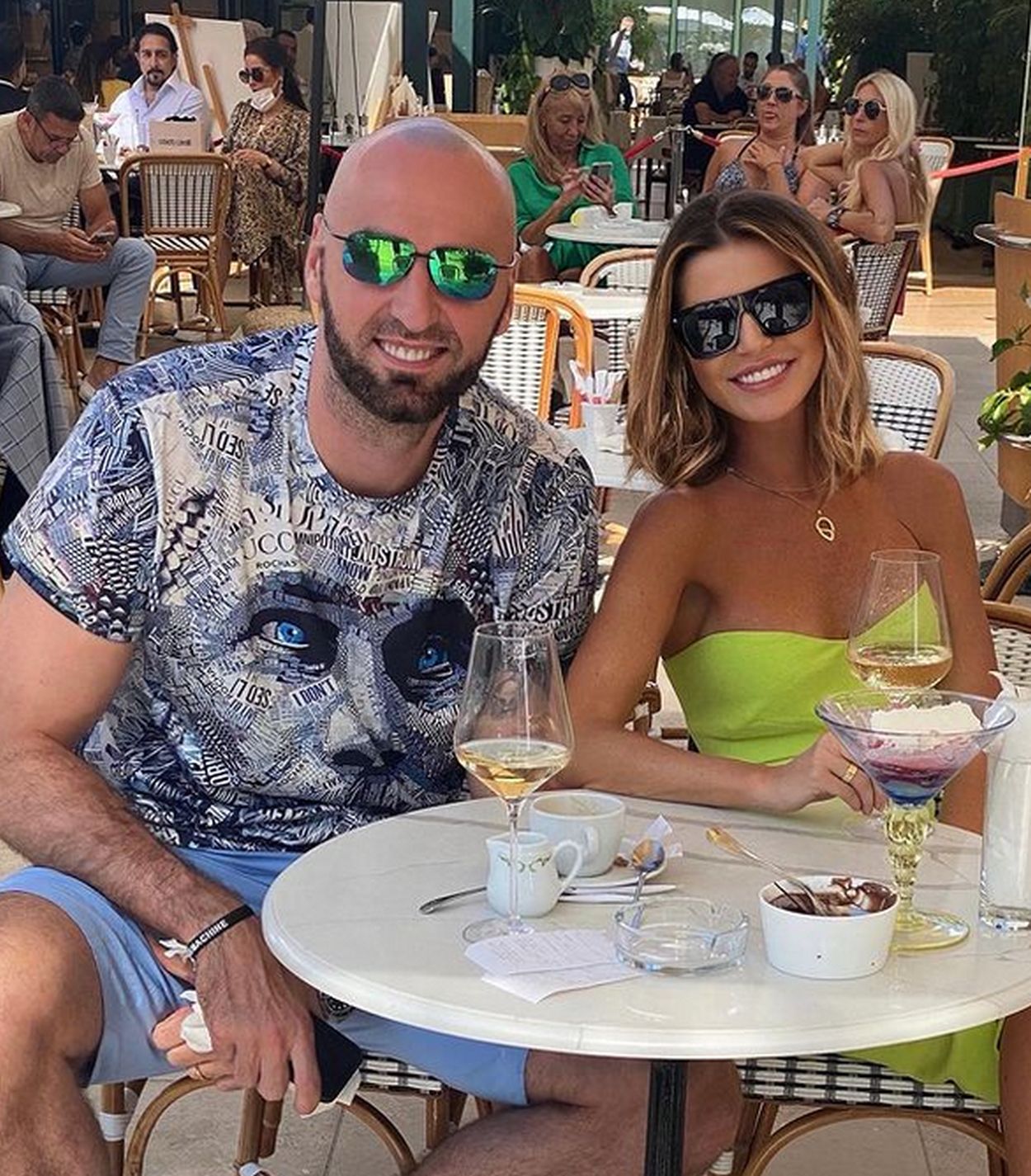 Żaneta Stanisławska i Marcin Gortat