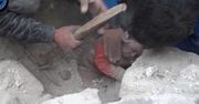 Maluch, którego przysypał gruz domu, wraca szybko do zdrowia