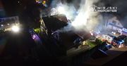Pożar bliźniaka pod Warszawą. Z ogniem walczyło 60 strażaków