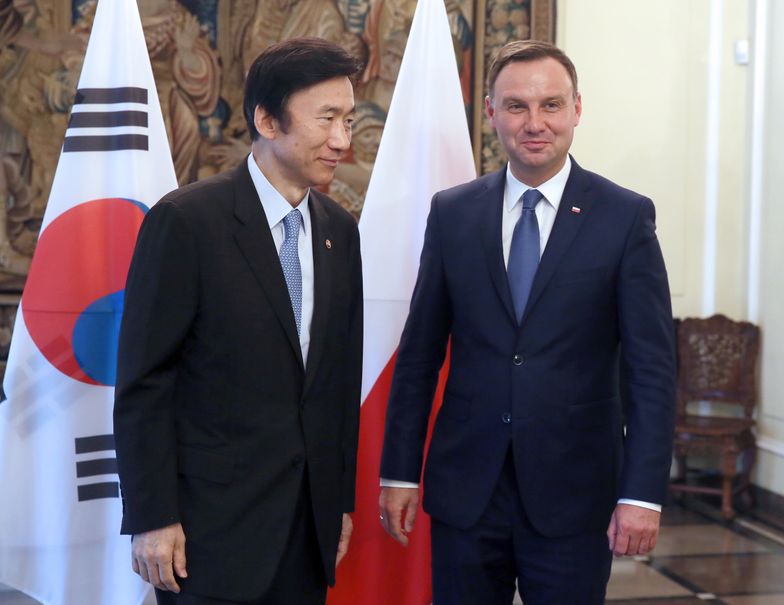 Stosunki Polska-Korea Południowa. Duda spotkał się z szefem dyplomacji