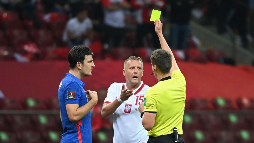 Getty Images / THE FA / Na zdjęciu: Harry Maguire i Kamil Glik