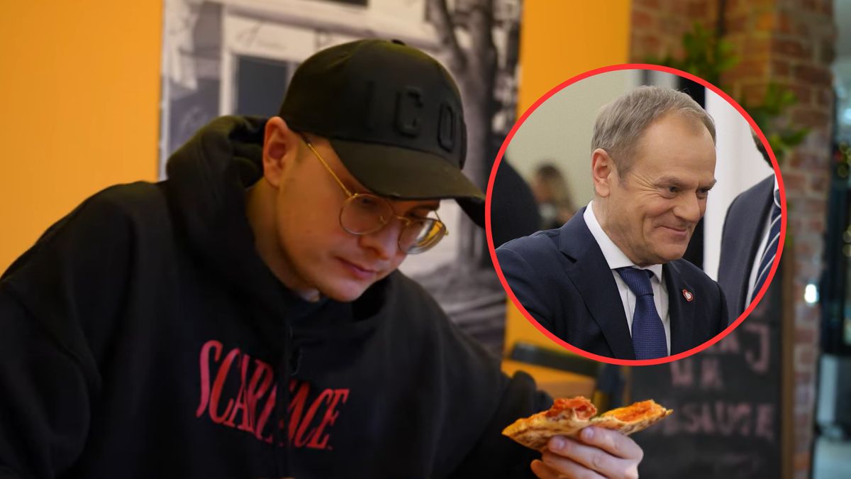 Dymitr zamówił kilka pizz. Wśród nich nie zabrakło tej wybranej przez premiera