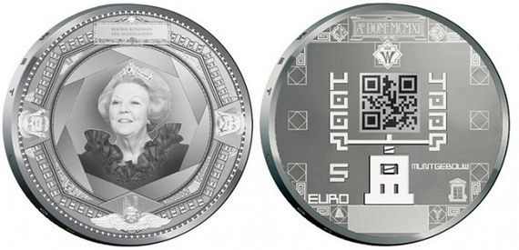 Pierwsze na świecie monety z kodami QR Code już w przyszłym tygodniu 2