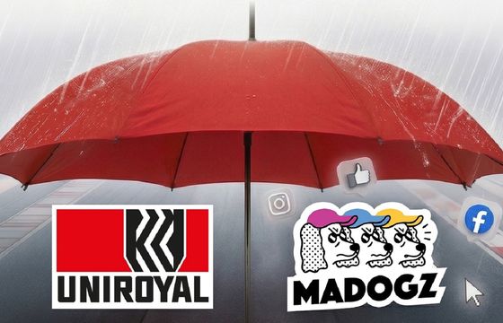 Madogz z obsługą social mediów dla Uniroyal