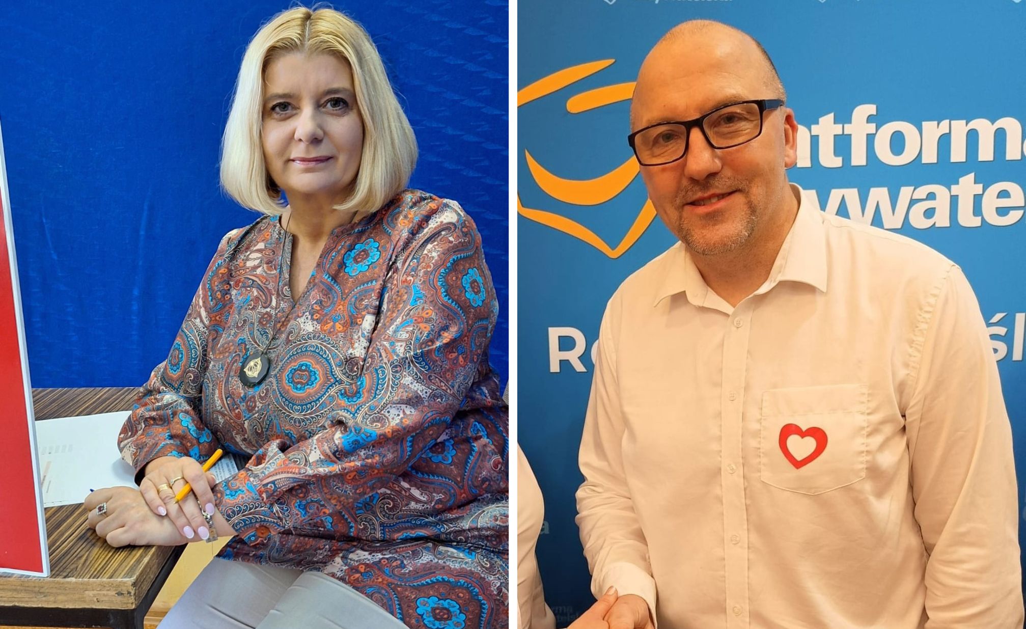 Beata Moskal-Słaniewska i Jan Dzięcielski