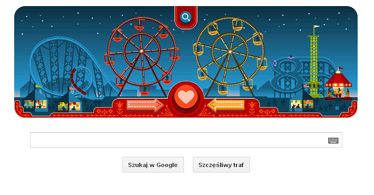 George Ferris i Walentynki. Google świętuje