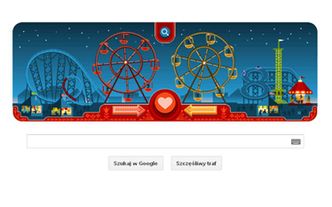George Ferris i Walentynki. Google świętuje