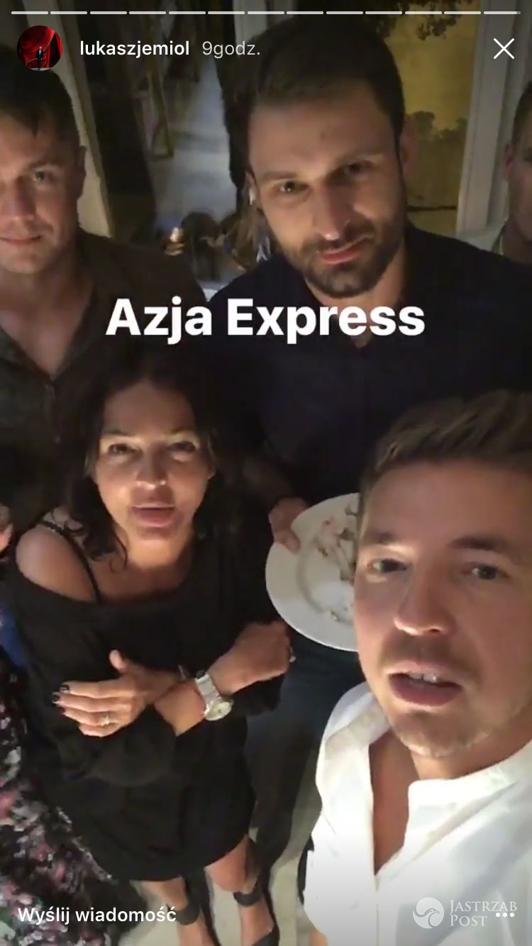 Impreza z okazji pierwszego odcinka Azja Express