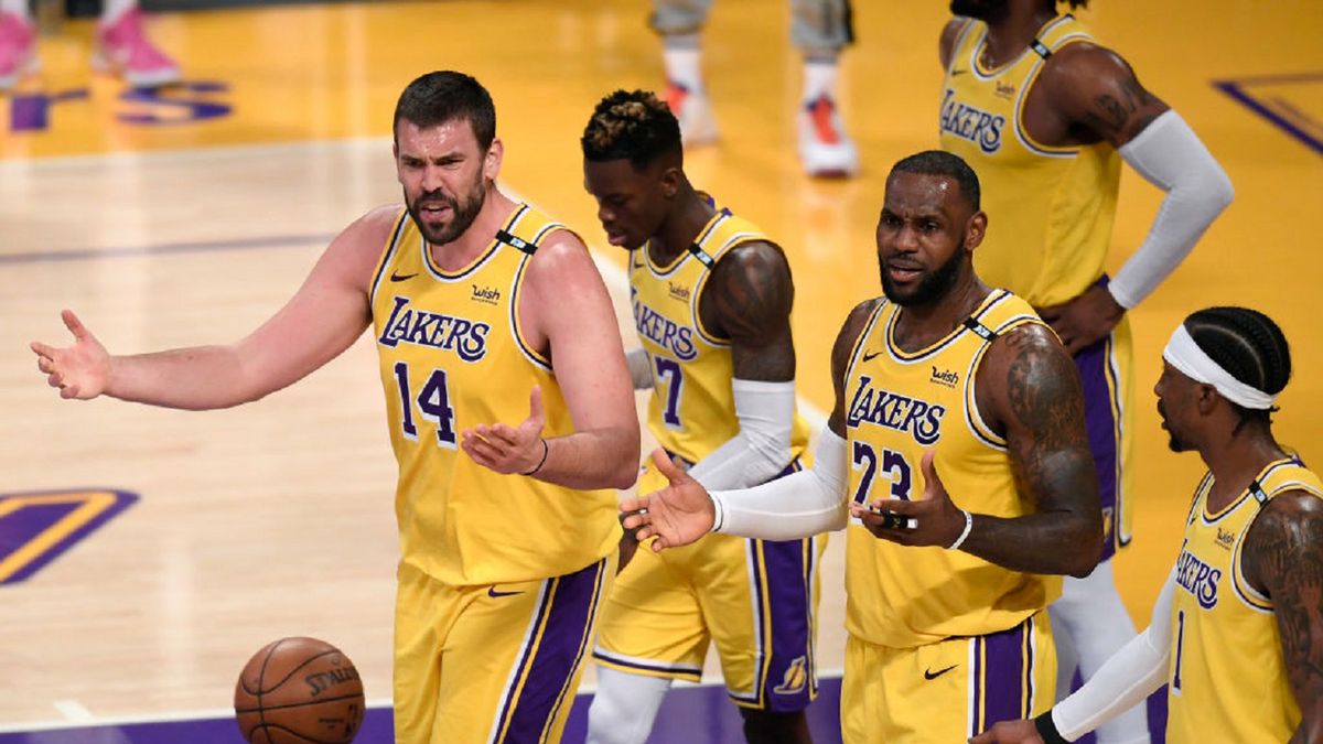 koszykarze Los Angeles Lakers