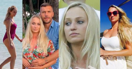 Tak wygląda żona Lukasa Podolskiego! "Nie jest TYPOWĄ WAG" (ZDJĘCIA)