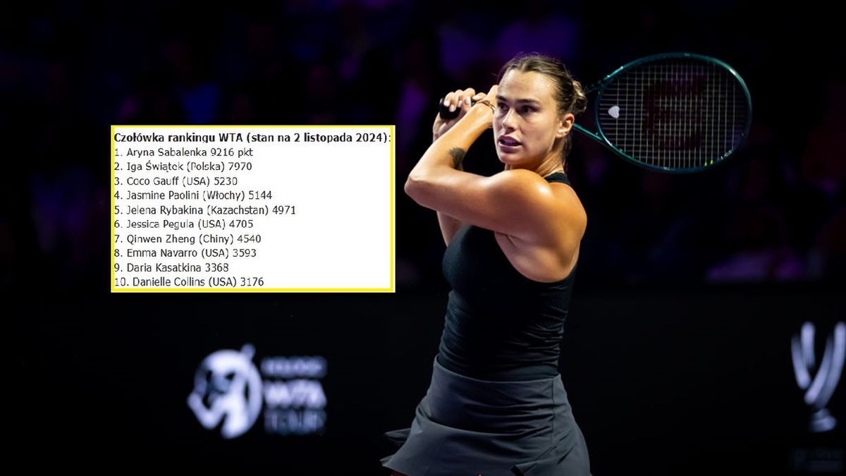 Getty Images / Robert Prange / Na zdjęciu: Aryna Sabalenka