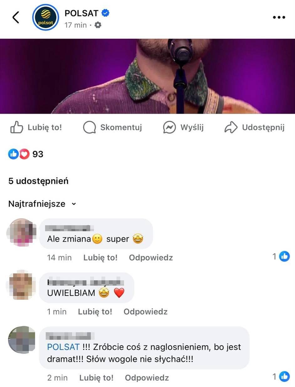 Internauci narzekają na nagłośnienie