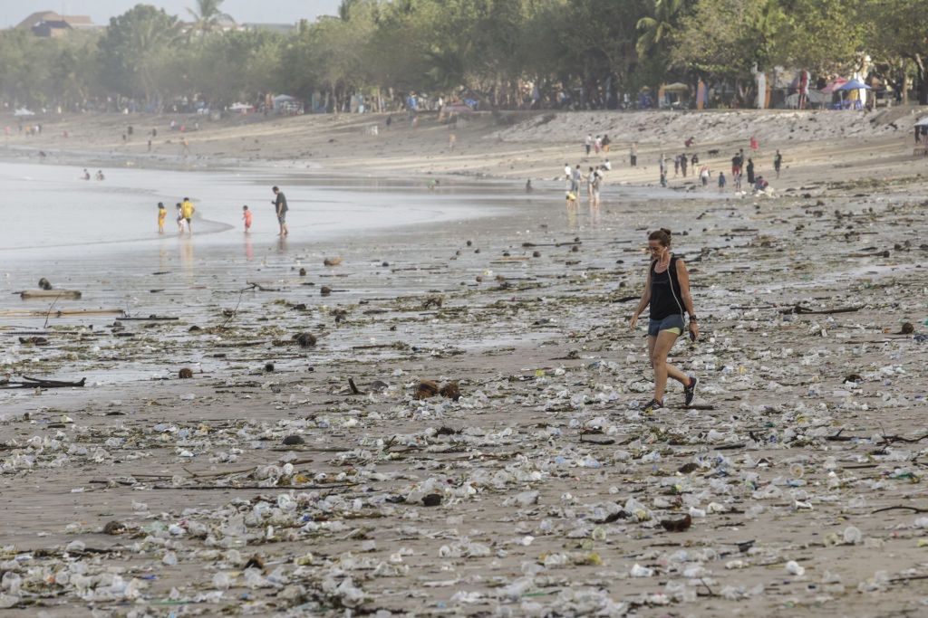 Niektóre plaże, szczególnie w sezonie deszczowym, wyglądają tak