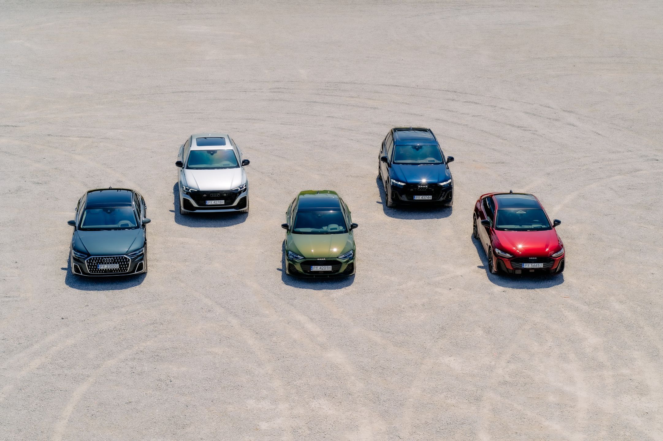 (Niepełna) gama hybrydowych audi