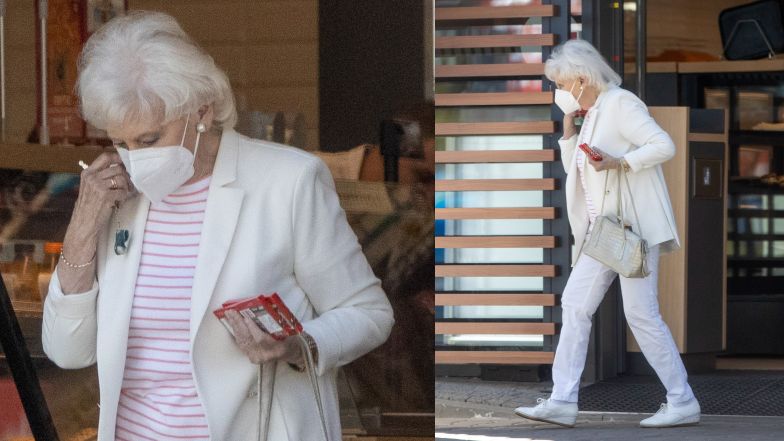 Krystyna Loska na mieście