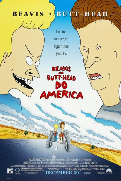 ''Beavis i Butt-Head zaliczają Amerykę'', 1996