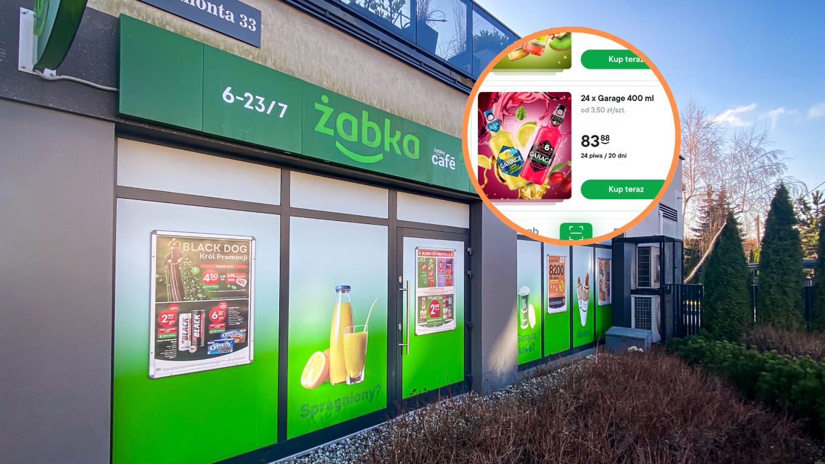 Internauci krytykują pakiety na piwo. Żabka się tłumaczy