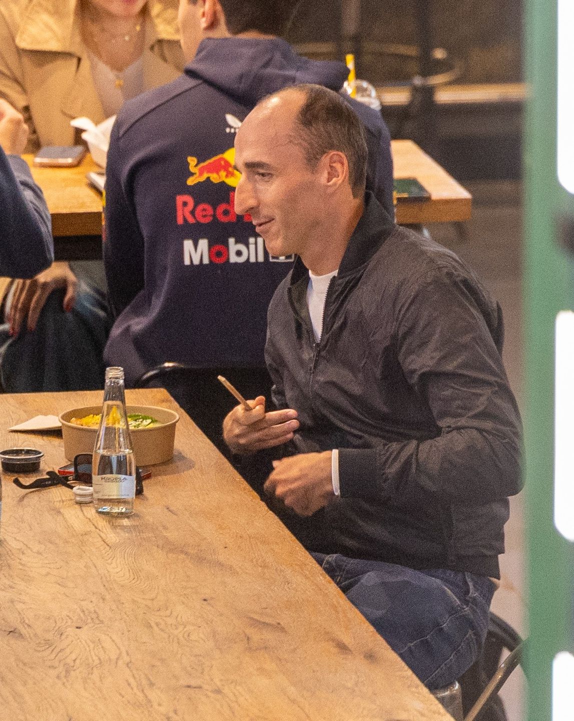 Robert Kubica "przyłapany" na mieście