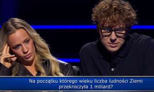 Bagi i Magda Tarnowska wygrali 75 tysięcy w "Milionerach". Zrezygnowali przy pytaniu o... ludność Ziemi. Znacie odpowiedź?