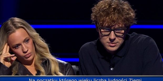 Bagi i Magda Tarnowska wygrali 75 tysięcy w "Milionerach". Zrezygnowali przy pytaniu o... ludność Ziemi. Znacie odpowiedź?