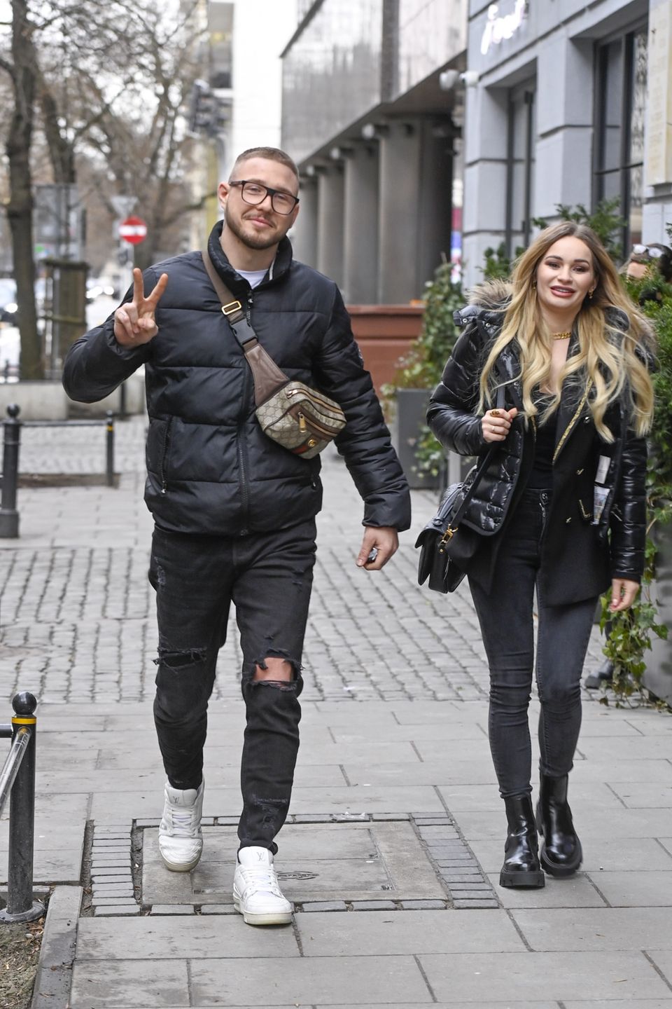 Ewelina Lisowska i Kubańczyk wychodzą z "Dzień dobry TVN" 