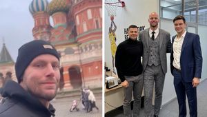 Kibice będą w szoku. Były reprezentant Polski chwali się zdjęciami z Moskwy