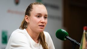 Co za pewność siebie. Tak Rybakina wypowiedziała się o swojej formie