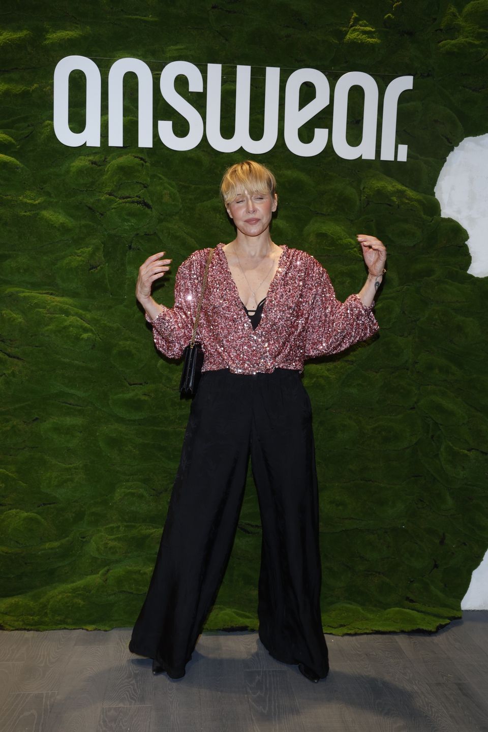 Katarzyna Warnke na otwarciu butiku