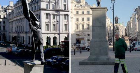 Nowe dzieło Banksy'ego stanęło w Londynie. Ludzie w szoku