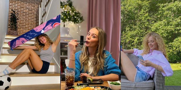 Tak mieszka Wiktoria Gąsiewska: wielki salon, jasne wnętrza i zieleń za oknem. Przytulnie? (ZDJĘCIA)