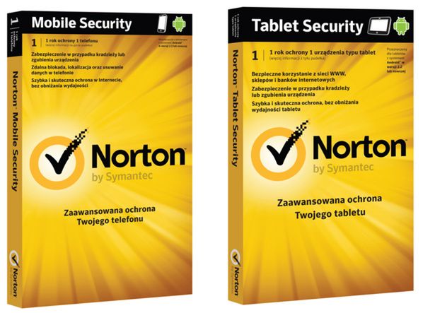 Polska wersja językowa Norton Security dla Twojego smartfona lub tabletu