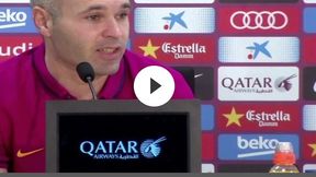 Iniesta przed El Clasico: chcemy wygrać dla Cruyffa