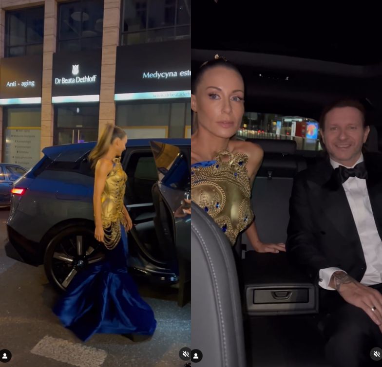 Małgorzata Rozenek na Balu Fundacji TVN