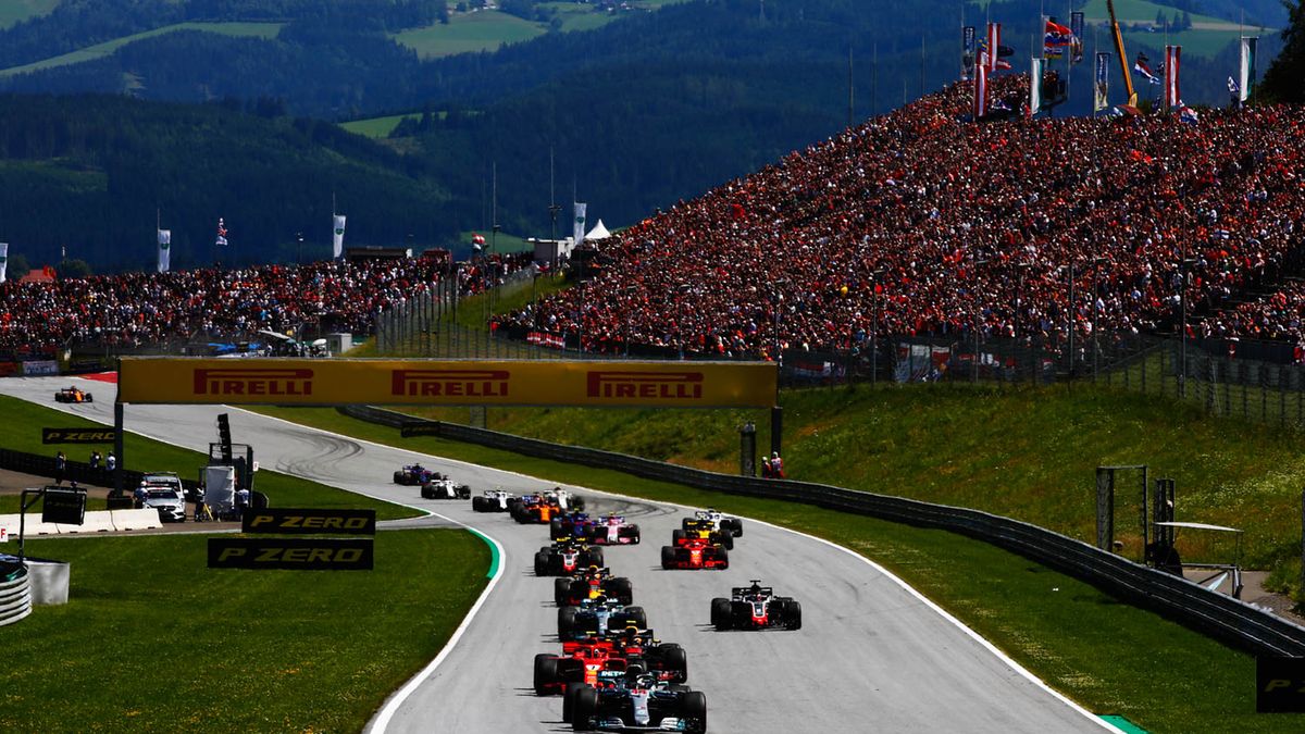 wyścig F1 w Austrii