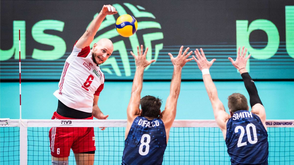 Zdjęcie okładkowe artykułu: Materiały prasowe / FIVB / Bartosz Kurek w akcji