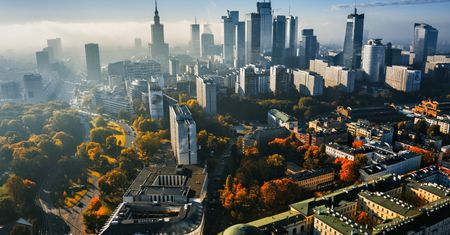 Pogoda w Warszawie. Prognoza na niedzielę 12 października. Przyjemna aura i lekki deszcz po południu