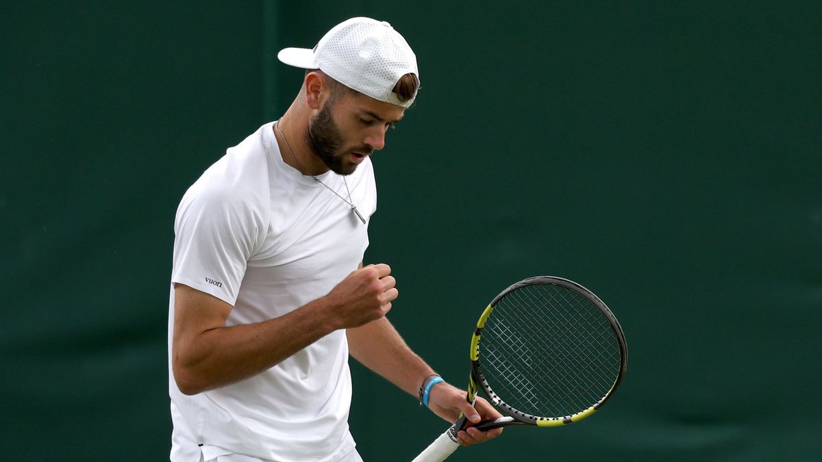 PAP/EPA / Tim Ireland / Na zdjęciu: Jacob Fearnley