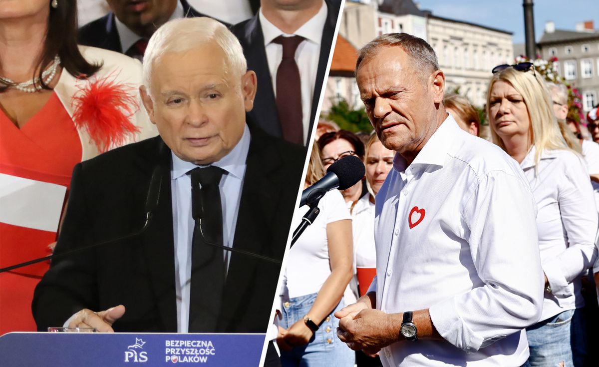 Tusk i Kaczyński z najmniejszym zaufaniem