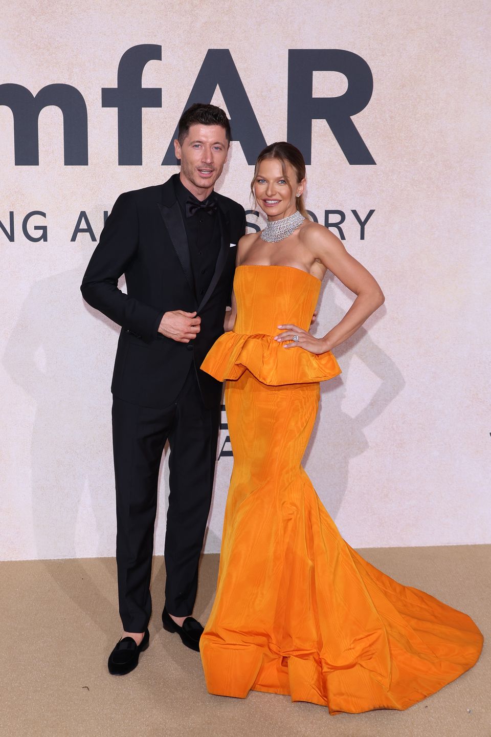 Robert Lewandowski i Anna Lewandowska 