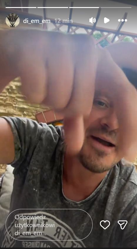 Daniel Martyniuk znów się odpalił