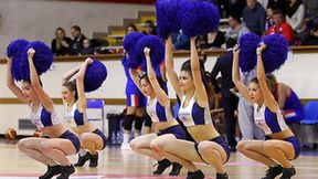 Trinity Cheerleaders tańczyły na meczu Wisła Can-Pack - Mersin (galeria)