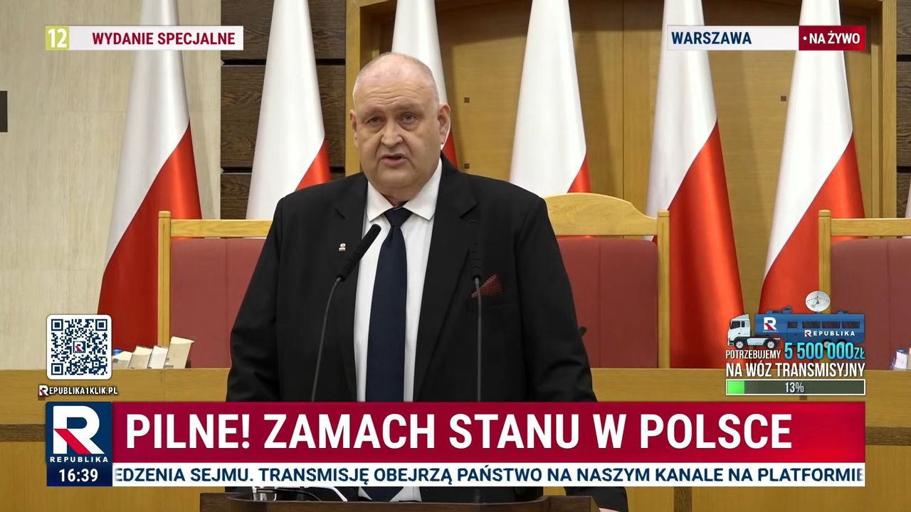 Tak Republika relacjonowała konferencję prezesa TK