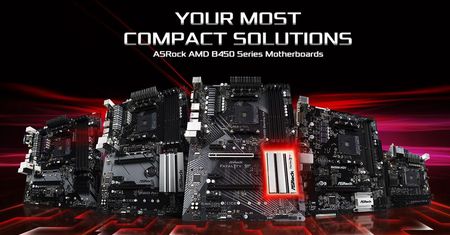 ASRock prezentuje płyty główne B450 - są modele dla graczy
